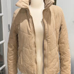 Gap VINTAGE Quilted Fleece Tan Jacket Photo 0