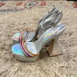 Circus by Sam Edelman Circus NY by Sam Edelman Alana Platform Sandal in holographic silver size 9 Photo 1