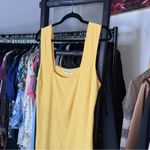 Reformation  Alora Mini Dress Dandelion Yellow Photo 4