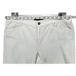 Ralph Lauren  LRL Jeans Womens 10 White Denim Classic Midcalf Crop Nautical Beach Photo 3