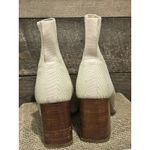 Steven By Steve Madden Steven New York By Steve Madden Ankle Booties Women 8.5 Neta Cream Knit Excellen Photo 2