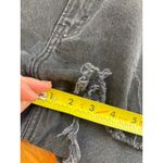 Abercrombie & Fitch Abercrombie Fitch Curve Love Mom Shorts Black High Rise Denim Shorts Size 10 Photo 5