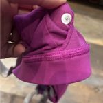 Lululemon  Size 6 Magenta Pink Wide Band Sports Bra Active Removable Cups Photo 3