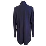 Pact Size XS S 100% Organic Cotton Airplane Cardigan Blue Pockets Oversized Photo 1