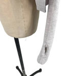  ZYIA Active Haze Grey Wrap Twist Front‎ Pullover Yoga Shawl Top Size Medium Photo 7