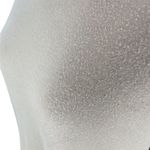 JODIFL Long-Line Blush Pink Taupe Long Sleeve Round Neck Lace Trim Shirt Medium Photo 3