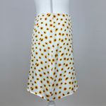 We Wore What  Satin Mini Slip Skirt Ditsy Floral Daisies Revolve Cottagecore M NWT Photo 8