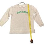 Chicka-d Women’s Grey Pullover V-neck North Dakota Sweater By Size L NWOT Photo 2