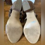 BCBGeneration Brown Block Heel Sandals with Ankle Strap Photo 7