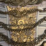 Mary Frances Satchel Embellished Gray Women's Bag NWOT Photo 10