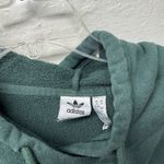 Adidas  Cropped Green Hoodie Photo 3