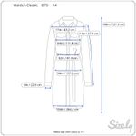 shirt dress 1980s teal green pockets bright Blue Size 14 Photo 1