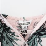 BB Dakota Jojo Pineapple Print Corset Top NWOT Photo 7