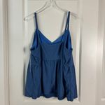 Urban Rose  Peplum Cami Blouse Polka Dot Swiss Dot Textured NWT 3X Photo 1