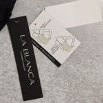 La Blanca Black Island Goddess Underwire Twist Front Bra Top Size 16 NWT Photo 10