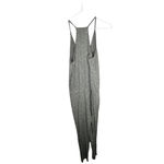 Lou & grey Sleeveless Crossover Front Knitted Jumpsuit Gray Medium Photo 3