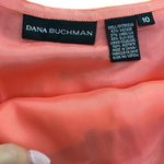 Dana Buchman  Women Silk Pleated lined pink/blue/yellow skirt size 10‎ Photo 2