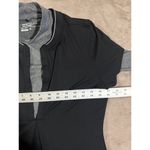 Nike  Golf‎ Tour Premium Women's Double Layer Top Long Sleeve Black Gray Sz Small Photo 4
