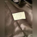 Preston & York Vtg 80s Leather Coat sz M BLack Embossed Paisley Suede Modern Photo 13