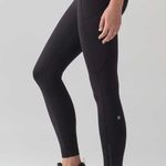 Lululemon - Fast & Free 7/8 Tight II Nulux Black Leggings Athletic Gym Workout Photo 0