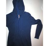 Lucy Activewear NWT Womens XS Top Dark Blue Long Sleeves Pullover Half Zip Thumb Photo 2