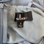 Lulus Lulu’s Mythical Kind of Love Slate Blue Maxi Dress Photo 7