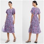 French Connection Fotini Delphine Cut-Out Back Midi Dress Size 12 New with Tags Photo 3