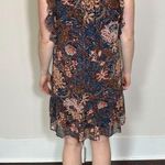 Madewell  Floral Mini Dress Multi Color Size Large Photo 3