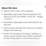 Belt buckle fedora hat Photo 1