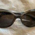 Christian Dior Dior PICADILLY smoke gray marble chrome black arm lightweight cat eye sunglasses Photo 2