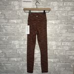 Athleta Transcend Textured 7/8 Tight NWT Size XXS (Nova Dye Brown) Photo 5