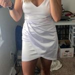 Just Quella Satin Mini Party Dress Photo 1