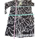 H&M Black white patterned tunic Dress XSmall Photo 4