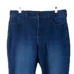 NYDJ Women’s Jeans Alina Legging Mid Rise Skinny Ankle Dark Wash Size 14 Plus Photo 4