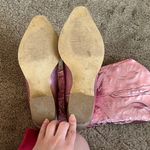 Metallic Cowgirl Boots Pink Size 9 Photo 2