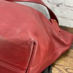 Coach Vintage Red Leather Soho Lafayette Tote Shoulder Bag Made In US W Tag 4140 Photo 6
