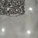 white fox mini skirt Size XS Photo 0