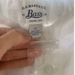 G.H. Bass & Co Women's 100% Linen White Ankle Pants Size 14. NWOT Photo 4