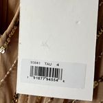 Mac Duggal  Beaded Striping Kimono Sleeve V-Neck Gown maxi dress size 4 UB Photo 6