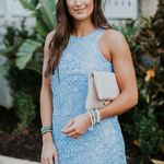 Lovers + Friends  Caspian Crystal Blue Shift Dress Photo 3