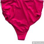 Old Navy New Maternity Rollover-Waist Swim Bikini Bottoms Small Pink NWT Photo 1