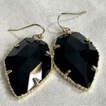 Kendra Scott  Corley Black and Gold Earrings Photo 3