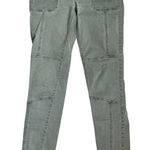 American Eagle Skinny Jegging 6 Olive Green Moto Low Rise Jeans Grunge Emo Y2K Photo 0