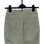 Free People  We The Free I Want It All Corduroy Midi Skirt Moss Green size 25 NWT Photo 6