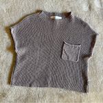 Free People BEACH Freya Ribbed Knit Sweater Top in Cashmere Lilac Photo 1