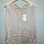 Vince Women's V852412702 Size Small Crushed Sleeveless V-neck Blouse Top NWT Photo 1