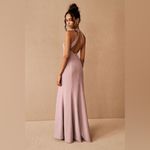 Anthropologie BHLDN Serephina Crepe Maxi Dress - Lilac Smoke Photo 3