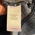 J Jill Women’s Boat Neck 3/4 Sleeves Ponte Knit Shift Dress Medium‎ Black/White Black Photo 6