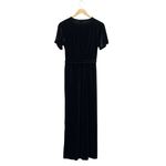 Baltic Born NWT  Nadine Velvet Midi Dress Black Size Medium Party Wedding Holiday Photo 3