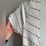 ZARA White Romper with Black Stitching Size S Photo 4